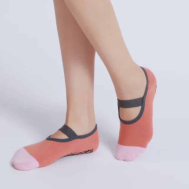 Anti Slip Grip Socks Pilates
